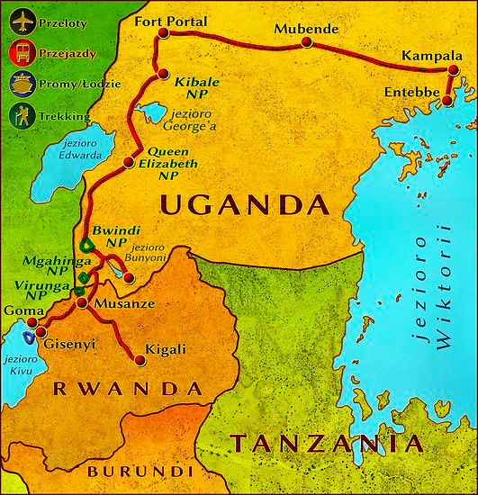 rwanda uganda
